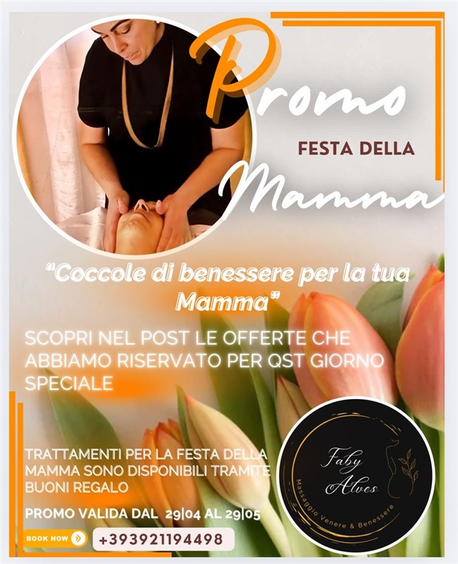 Festa della Mamma 2025: coccole e relax per la mamma